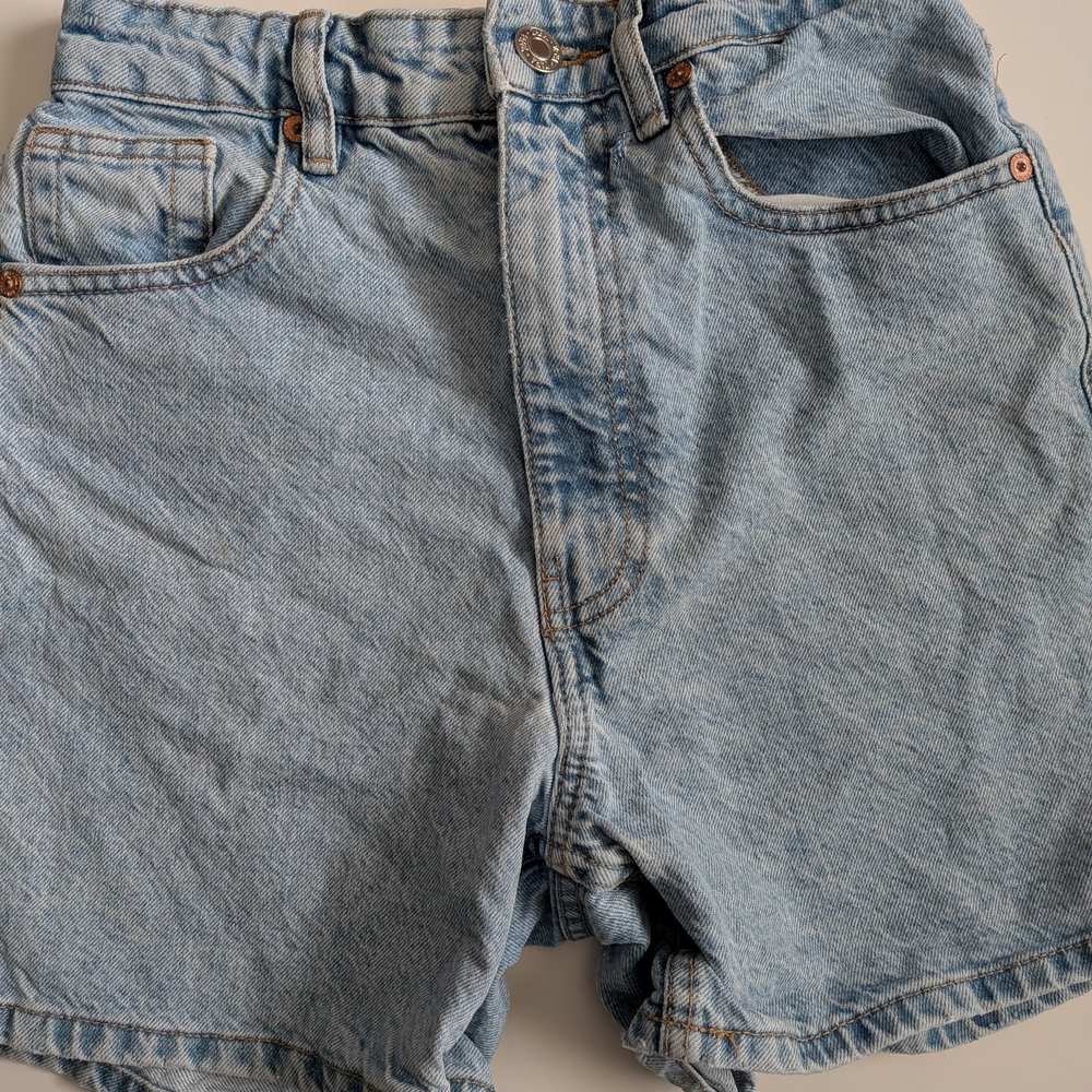 Men's Light Blue Denim Shorts